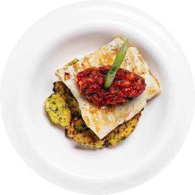 Филе трески с картофелем по- деревенски