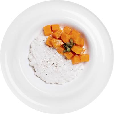 Каша рисовая с тыквой