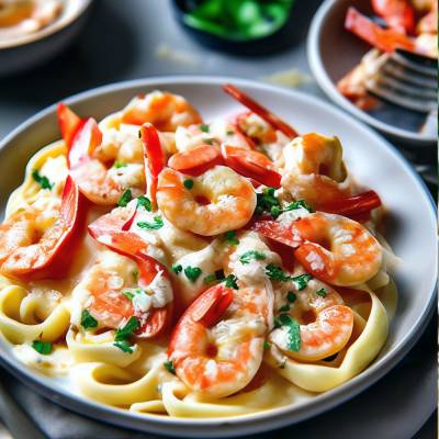 Рацион с рыбой и морепродуктами
